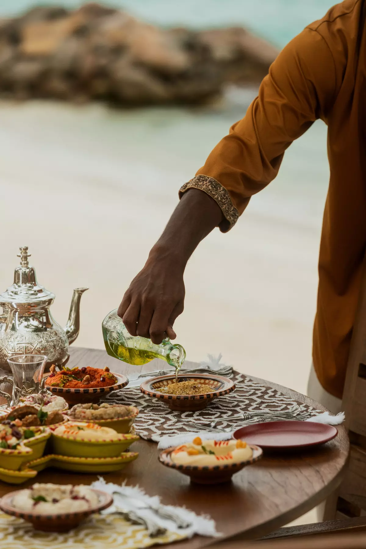 Fanditha beachside Middle Eastern dining